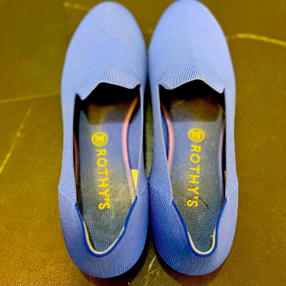 Rothy’s blue size 11 shoes